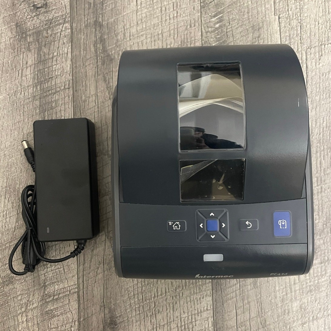 Intermec PC43d Thermal Desktop Barcode Printer w/ AC Adapter