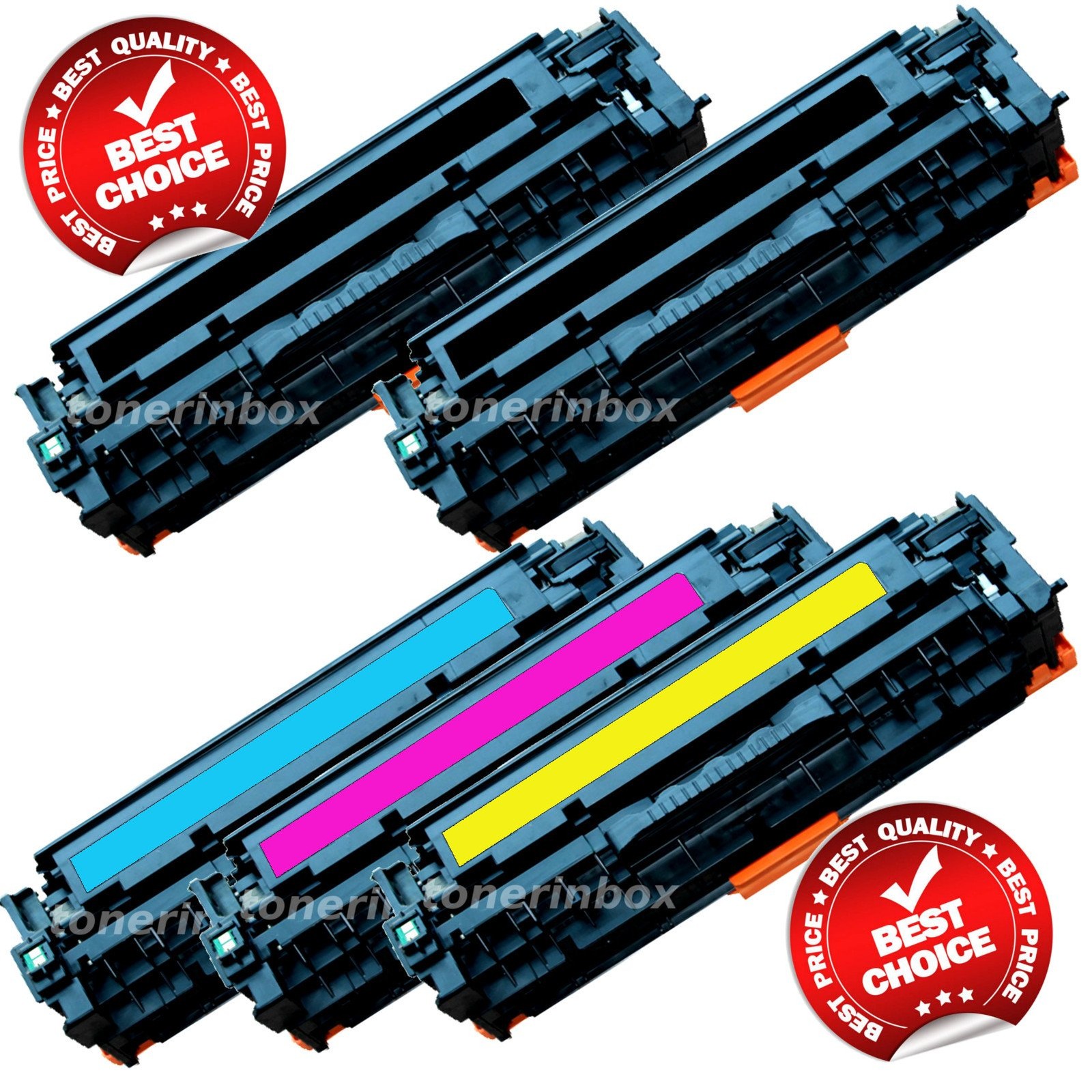 5PK CRG131 C131 6273B001AA Toner Set For Canon 131 imageCLASS LBP7110Cw MF8280Cw