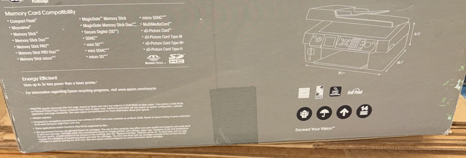 Epson WorkForce 500 Color Printer Brand New In Box