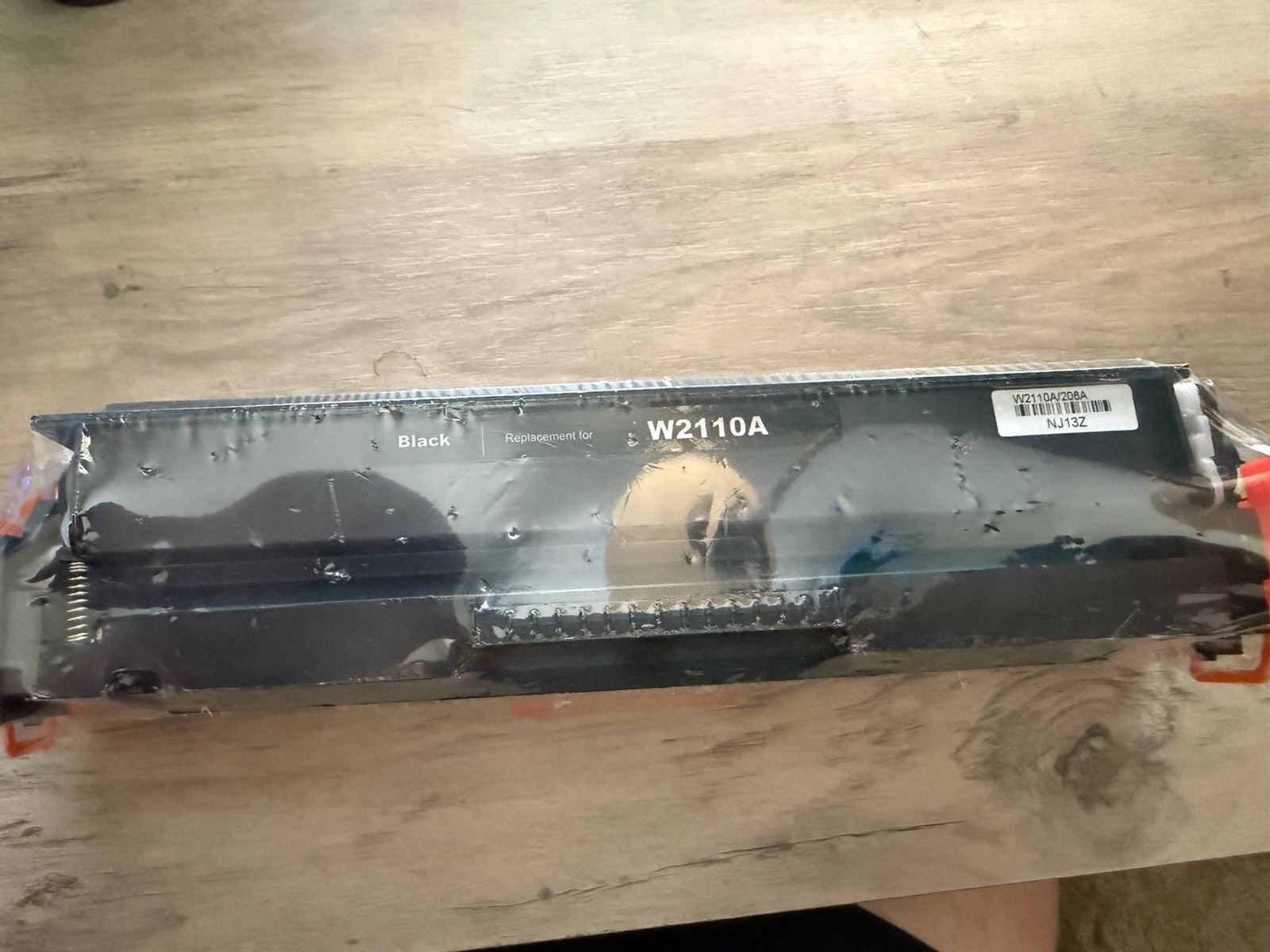 Black Toner Cartridge With Chip W2110A HP206A Compatible- New Sealed NO BOX