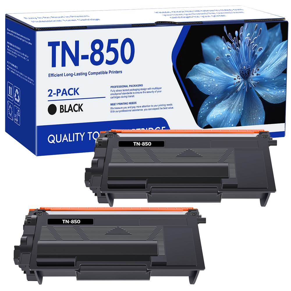 2x TN850 Toner Compatible with Brother DCP L5600 5650 MFC-L5700 L5800DW