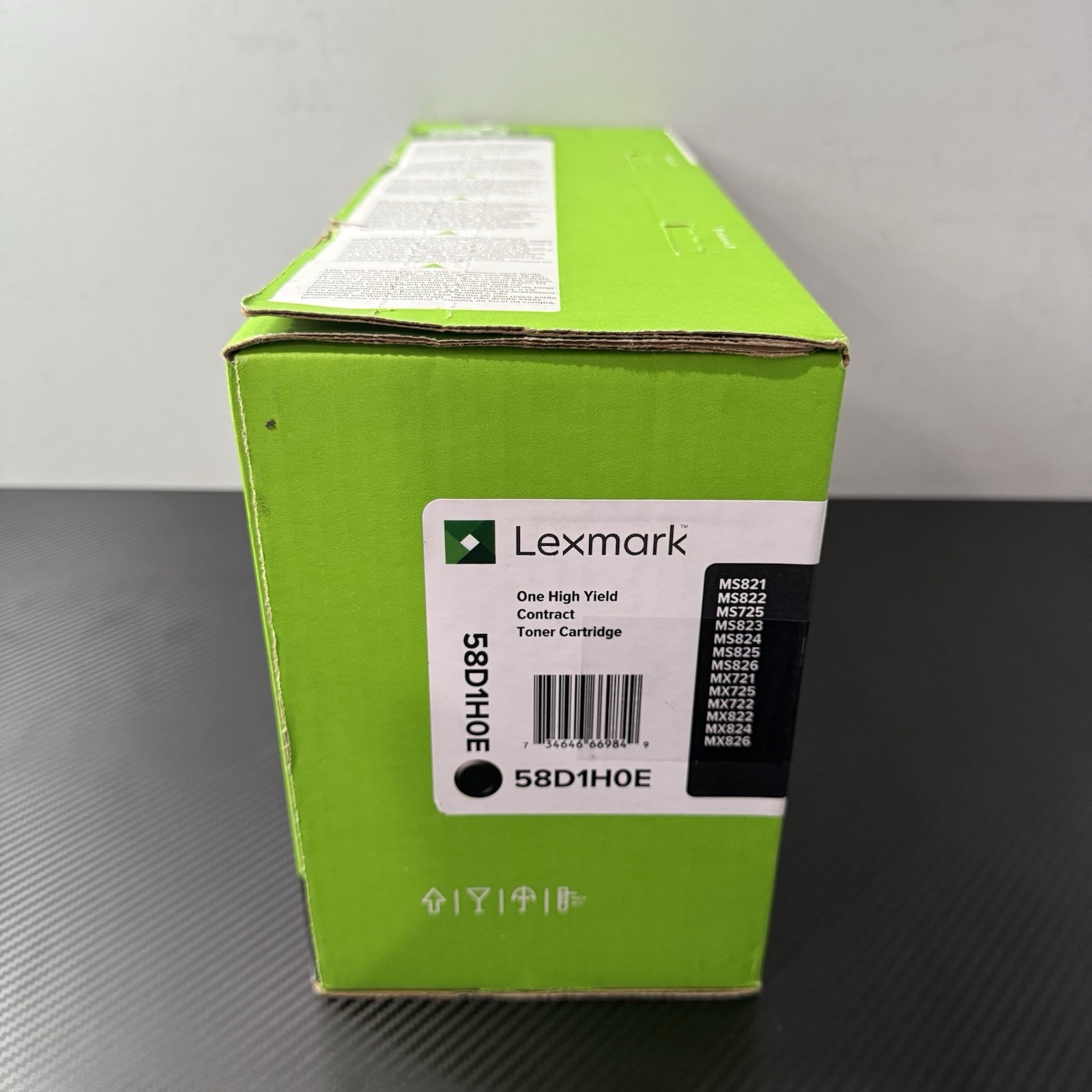 Lexmark 58D1H0E High Yield Toner Cartridge for MS821 MS822 MS725 MS823 NEW