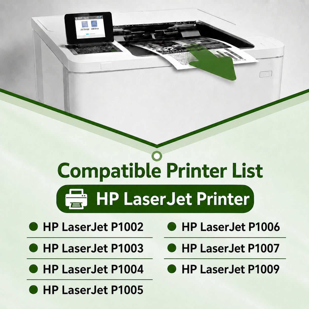 2PK CB435A 35A Toner Cartridge Fit for HP LaserJet Pro P1005 P1006 P1008 P1009