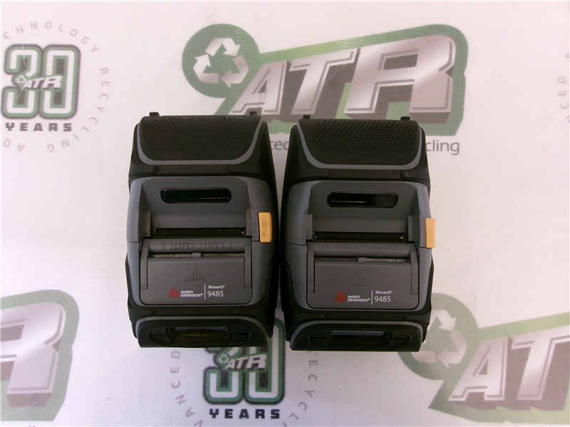 Lot of 2 Monarch 9485BT Mobile Label Handheld Printer Portable
