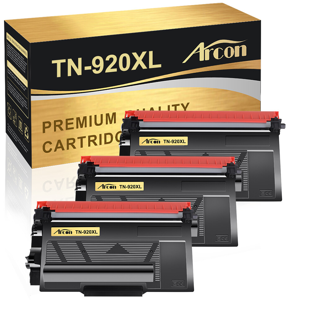 3PK TN920XL Toner Compatible With Brother TN-920 HL-L6217DW L6310DW MFC-L6810DW