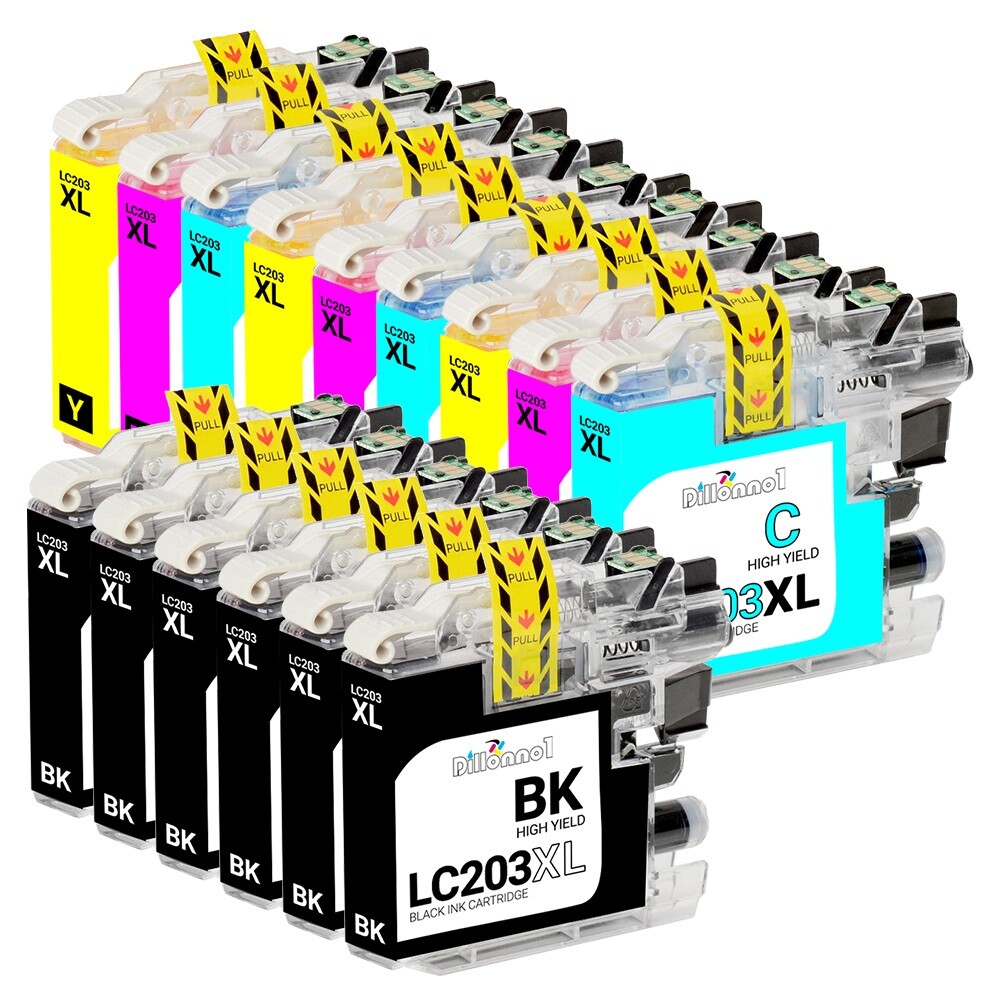 Ink Cartridge for Brother LC203XL LC201 MFC-J460DW MFC-J480DW MFC-J485DW Lot