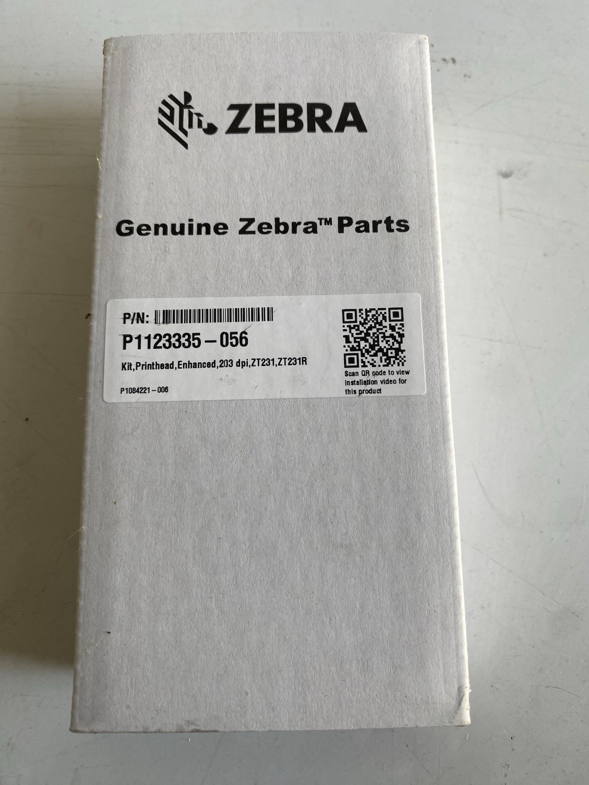 Zebra P1123335-056 Printhead for ZT111 ZT211 ZT231 203 DPI Genuine OEM
