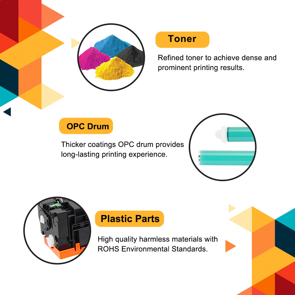 W2110A/X Toner Compatible With HP 206A/X LaserJet Pro MFP M283fdw M282 No Chip