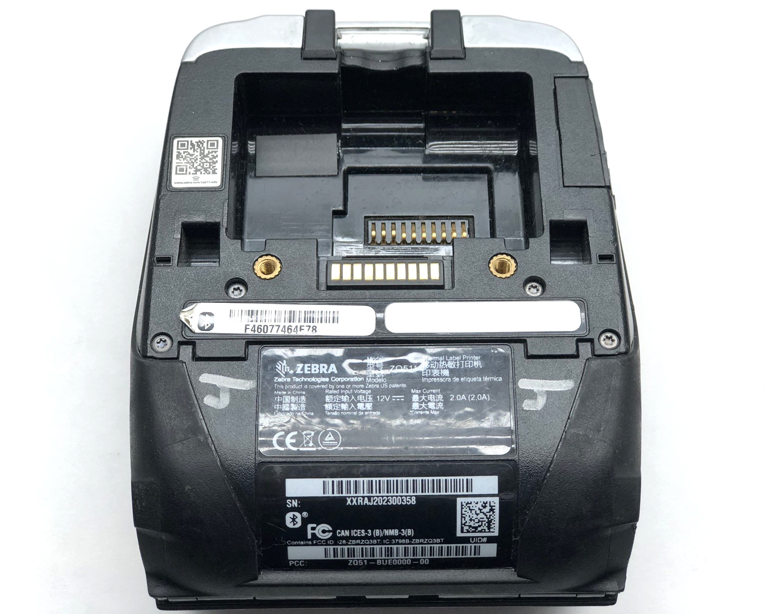 10x Zebra ZQ511 ZQ51-BUE0000-00 Mobile Thermal Label Receipt Bluetooth Printer