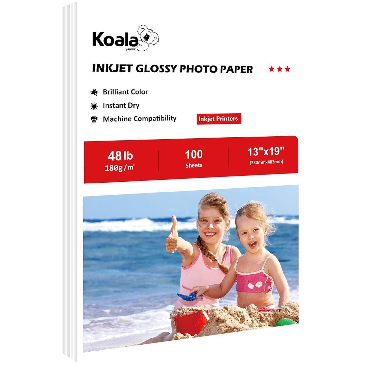13X19 Glossy Photographic Paper 100 Sheets