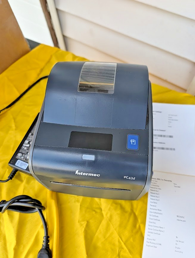 GOOD WORKING Intermec PC43d Thermal Shipping Label Printer 4×6″ UPS FedEx USPS