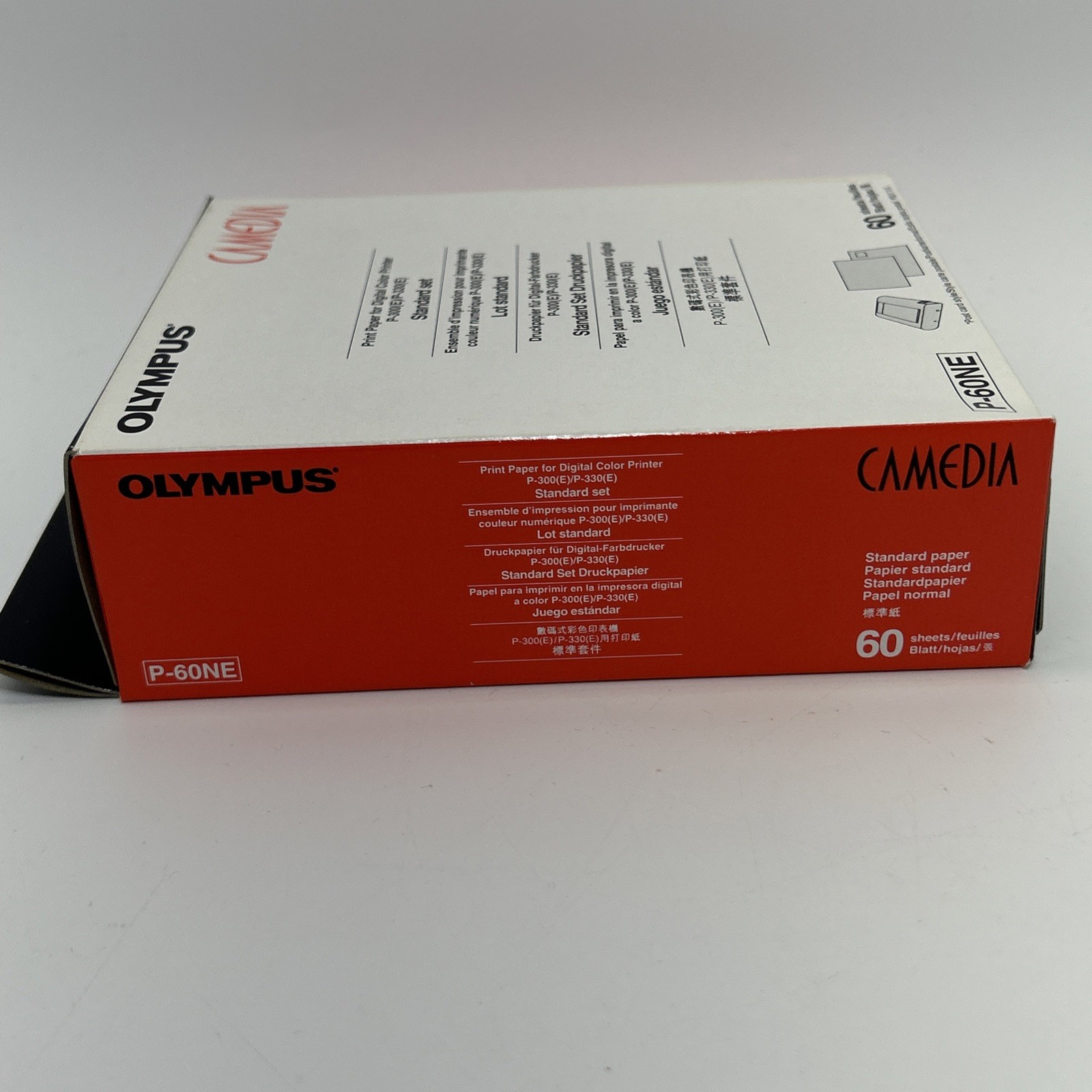 Olympus P-60NE Camedia Print Paper for Digital Color Printer 60 Sheets Brand New