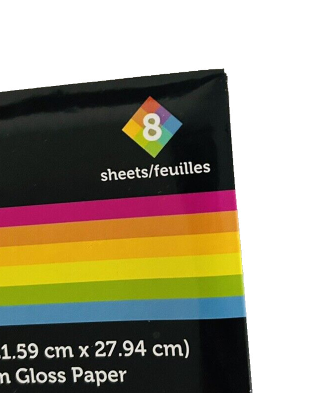 Polaroid Premium Photo Paper-Lot of 2- 8 Sheet 8.5 In. x 11 in. Sealed!