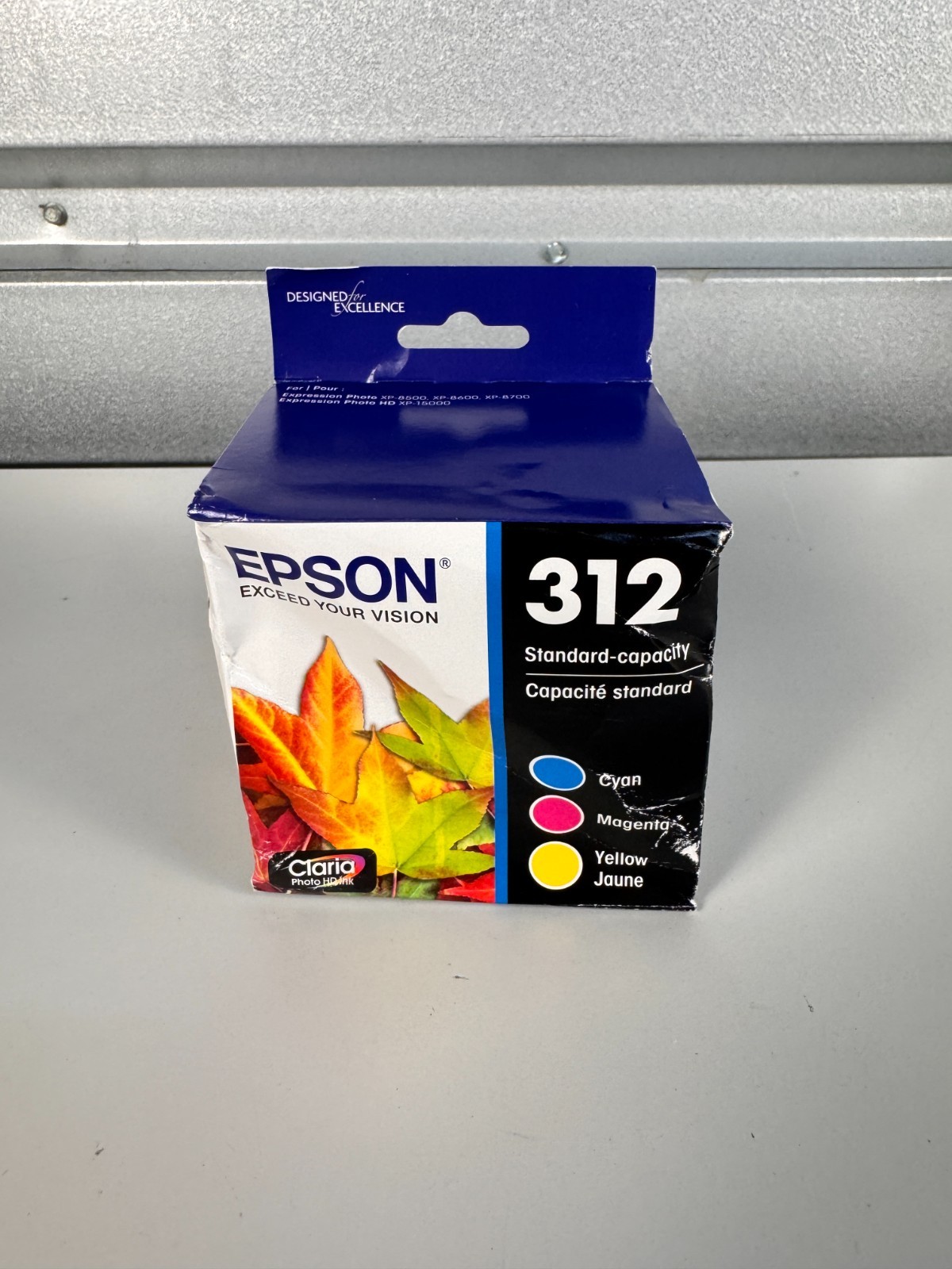 3PK Epson T312923-S 312 OEM Standard-Capacity Ink Cartridges EXP: 12/2026