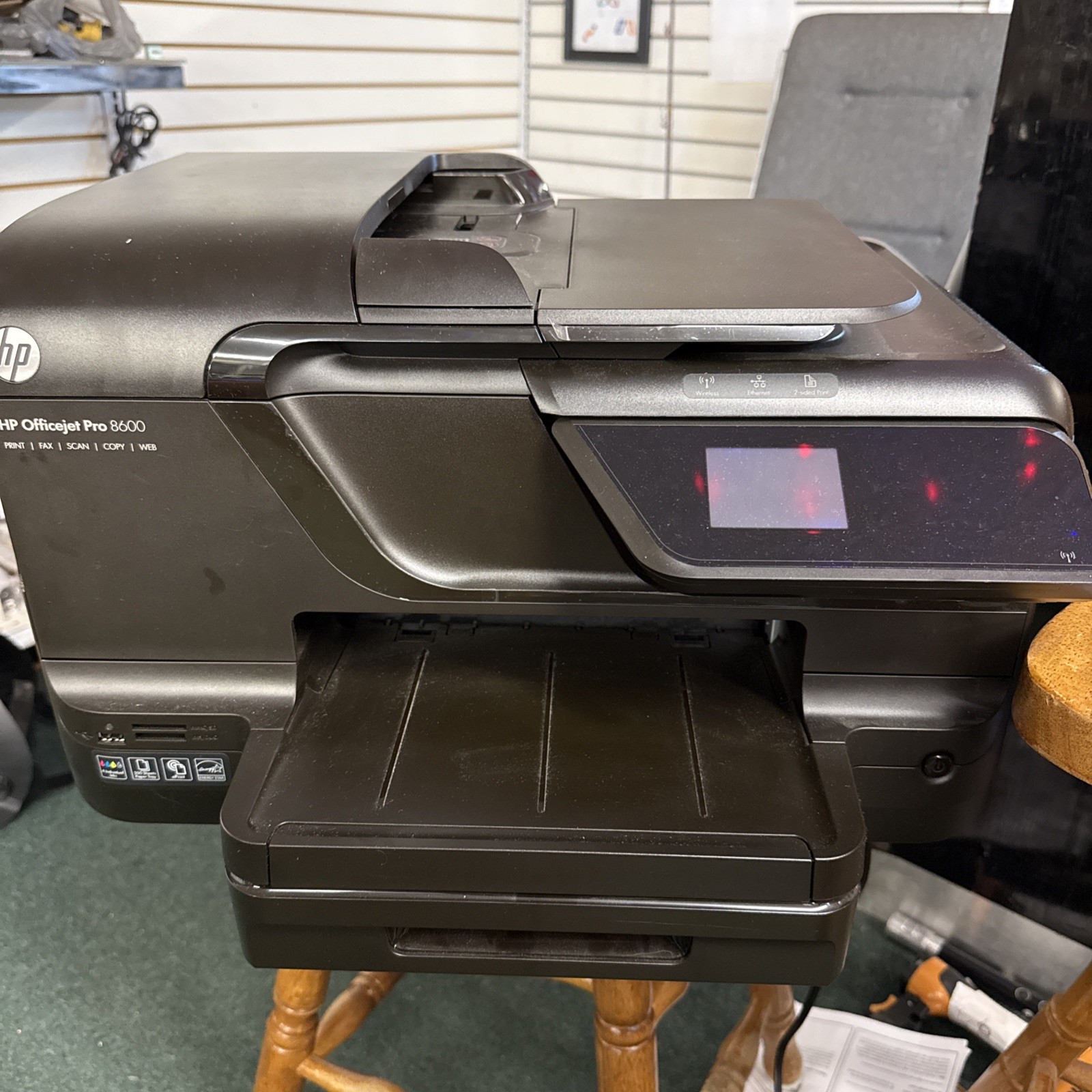 HP OfficeJet Pro 8600 All-In-One Printer WiFi Tested & Working (Windows XP 7,8)