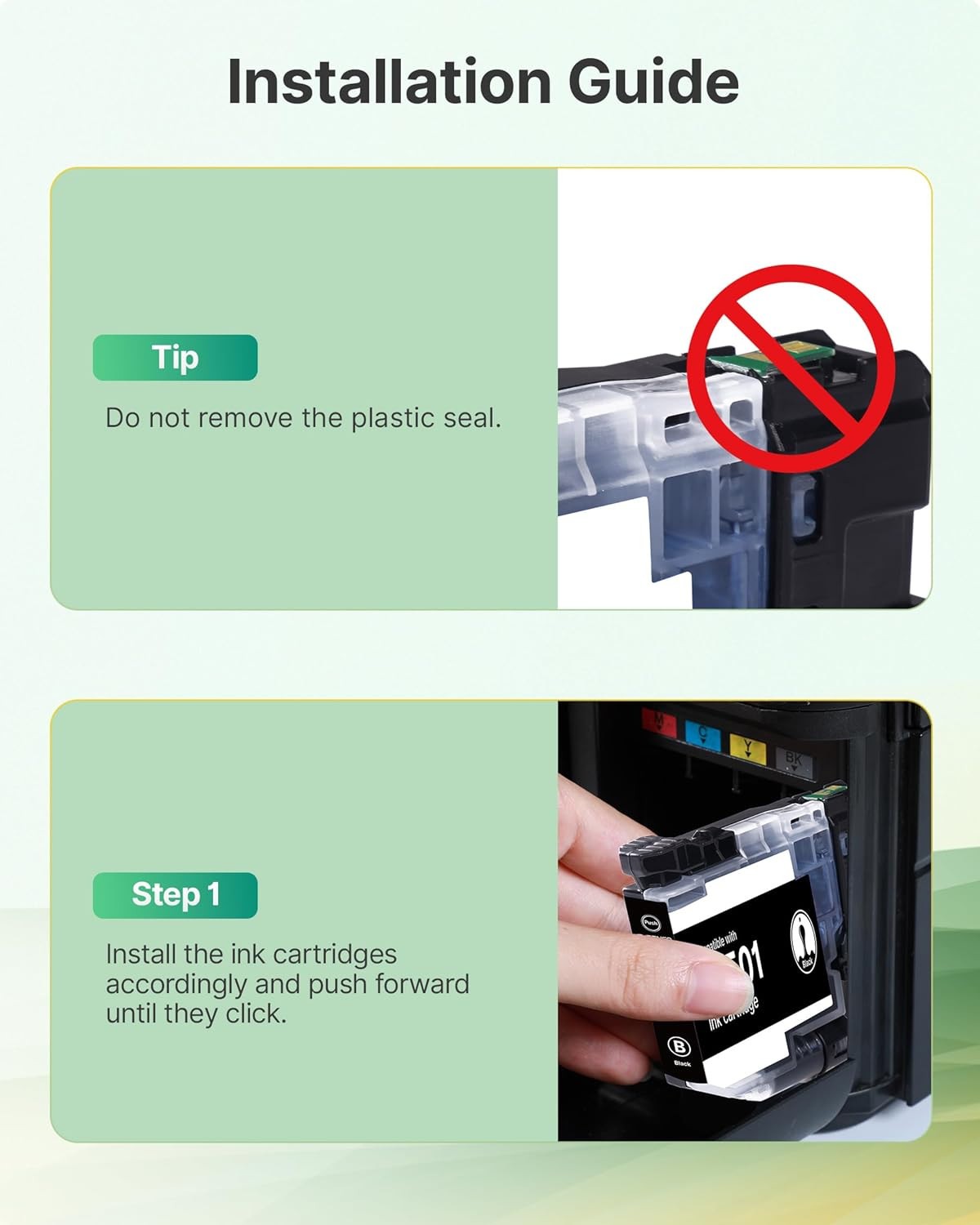 LC501 Ink Cartridges Compatible for Brother LC501 Ink Cartridge LC501XL LC 501
