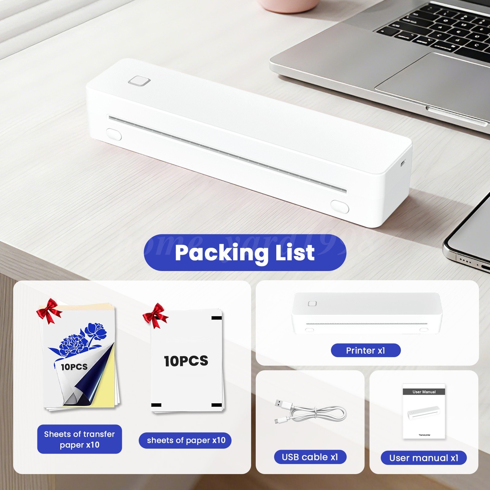 Tattoo Stencil Thermal Printer Multiple Colors w/ Tattoo Paper USB Bluetooth Lot