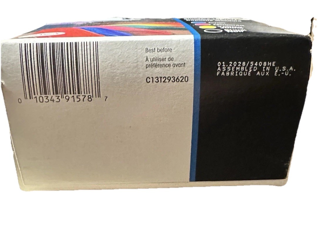 EPSON 220 DURABRITE ULTRA Standard Capacity~Black/Color~4 Ink Cartridges~1/2028