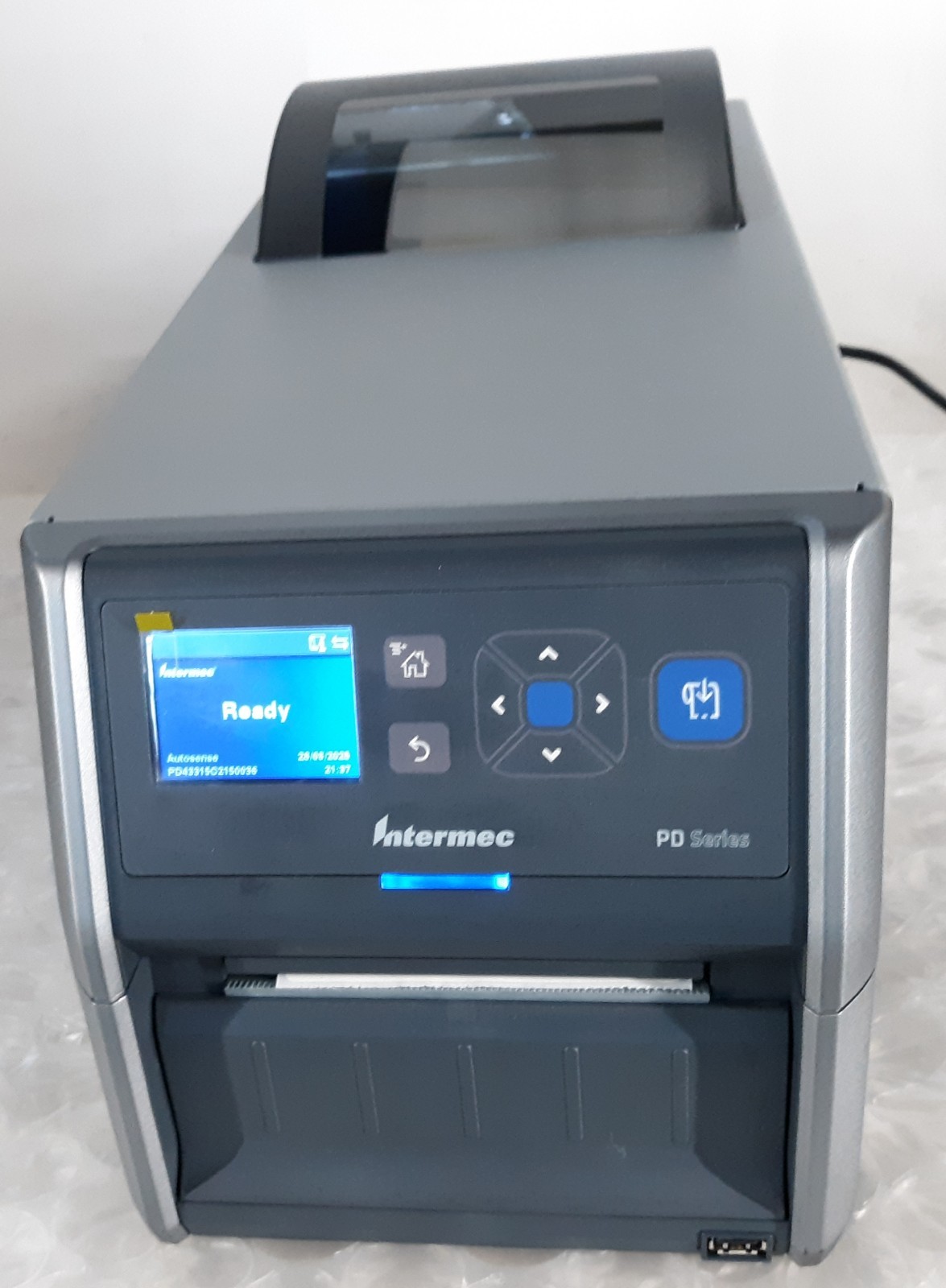 Intermec PD Series PD43 Thermal Barcode Label Printer w/1x Roll Label+USB2+Cord