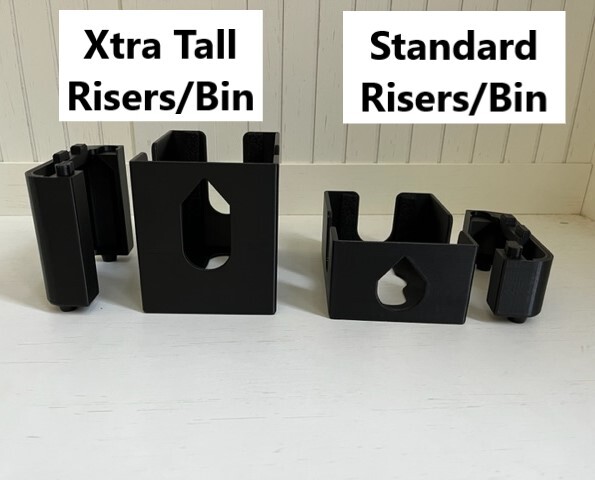 Card Scanner RISERS and CARD CATCH BIN for RICOH 8170 Scanner