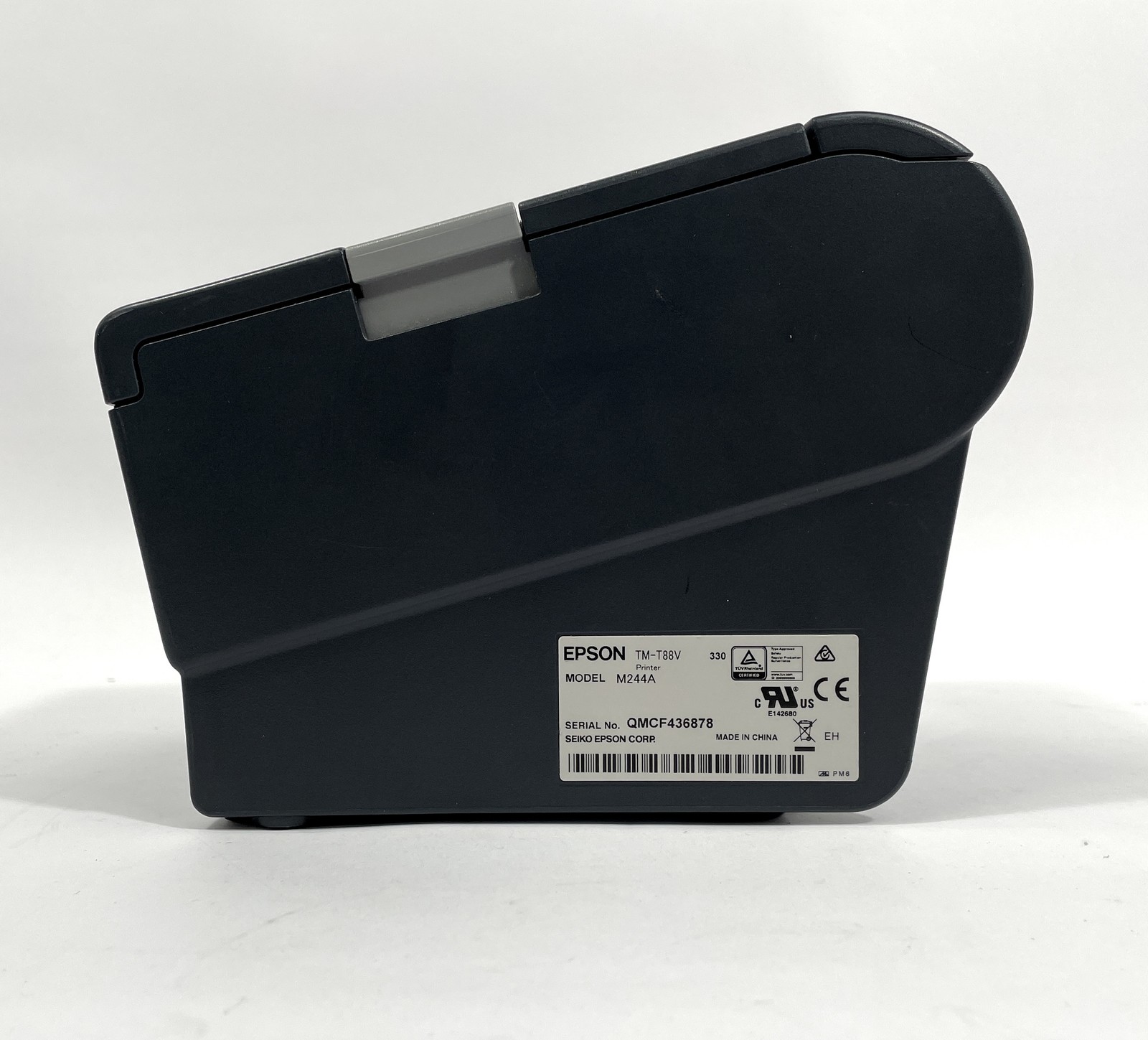 Epson TM-T88V M244A Thermal Receipt Printer w/ E02/E03 Ethernet – Corner Chipped