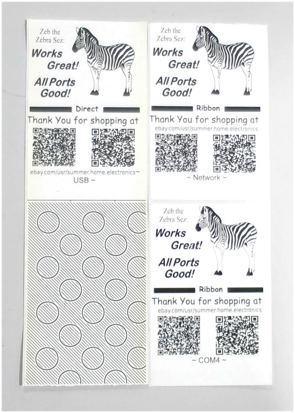 Zebra ZT610 Industrial Label Printer 600dpi RS232 USB Network BT Latest Firmware