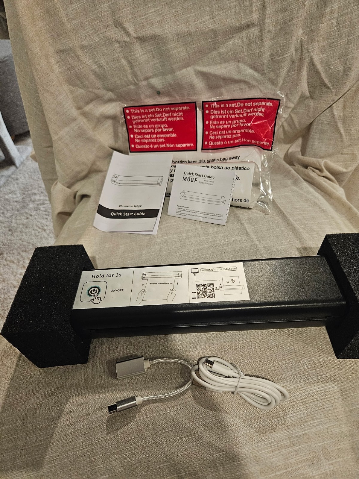 phomemo m08f a4 portable Thermal printer
