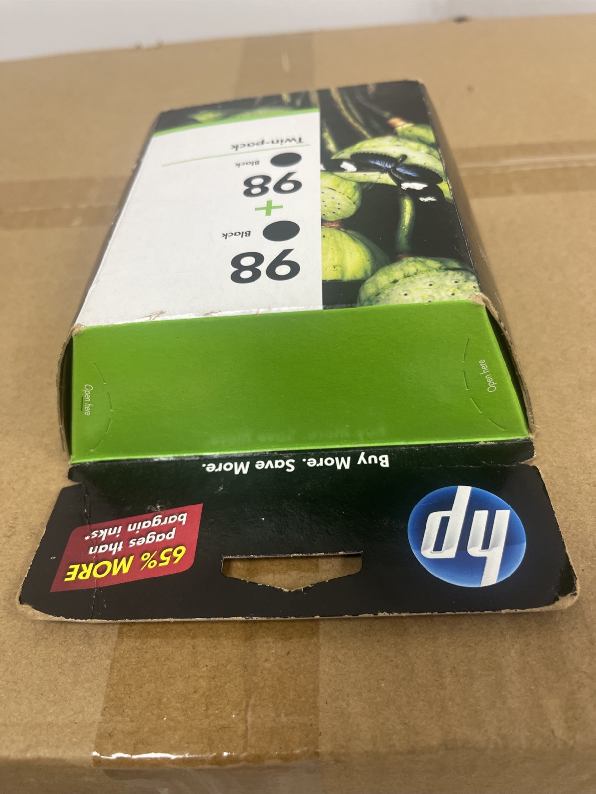 1X Twin Pack of HP 98 Black Original Ink Cartridges (C9514FN); NIB EXP NOV 2011