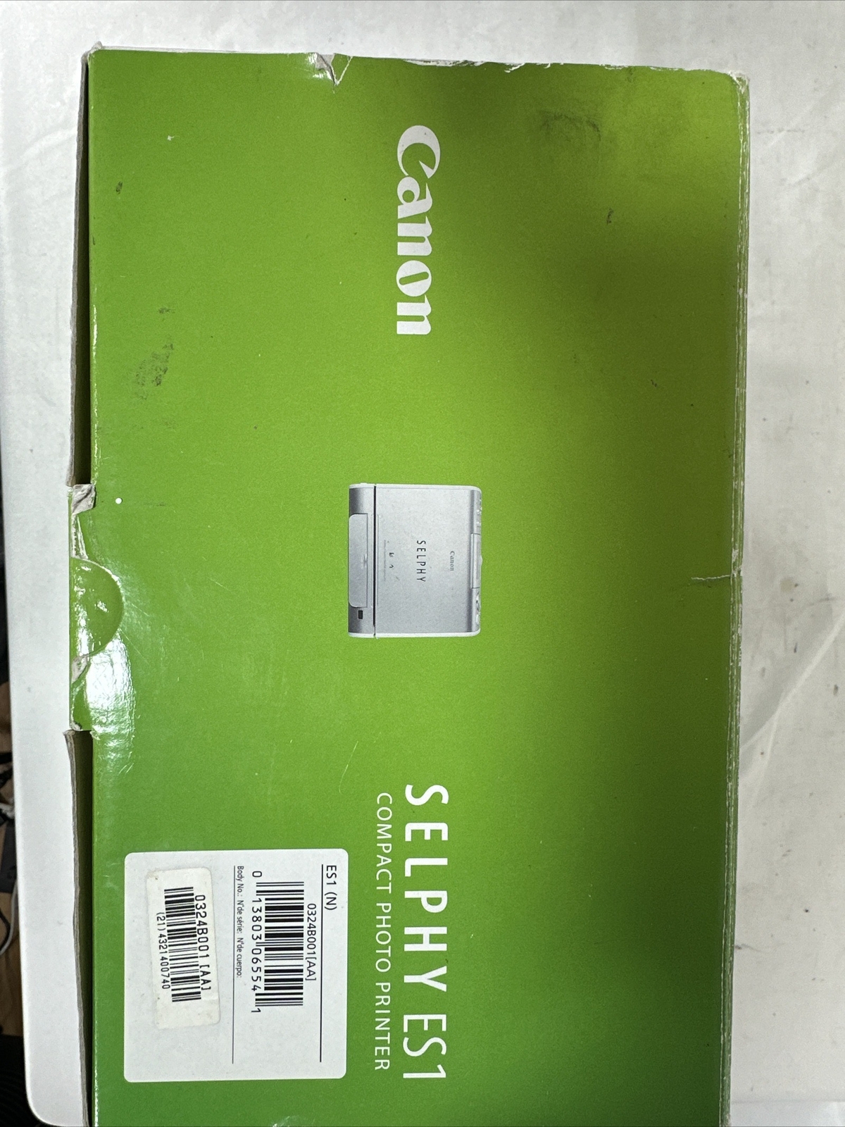 One Owner! Pre-Owned Cannon Selphy ES1 Compact Photo Printer In Orig Packaging!