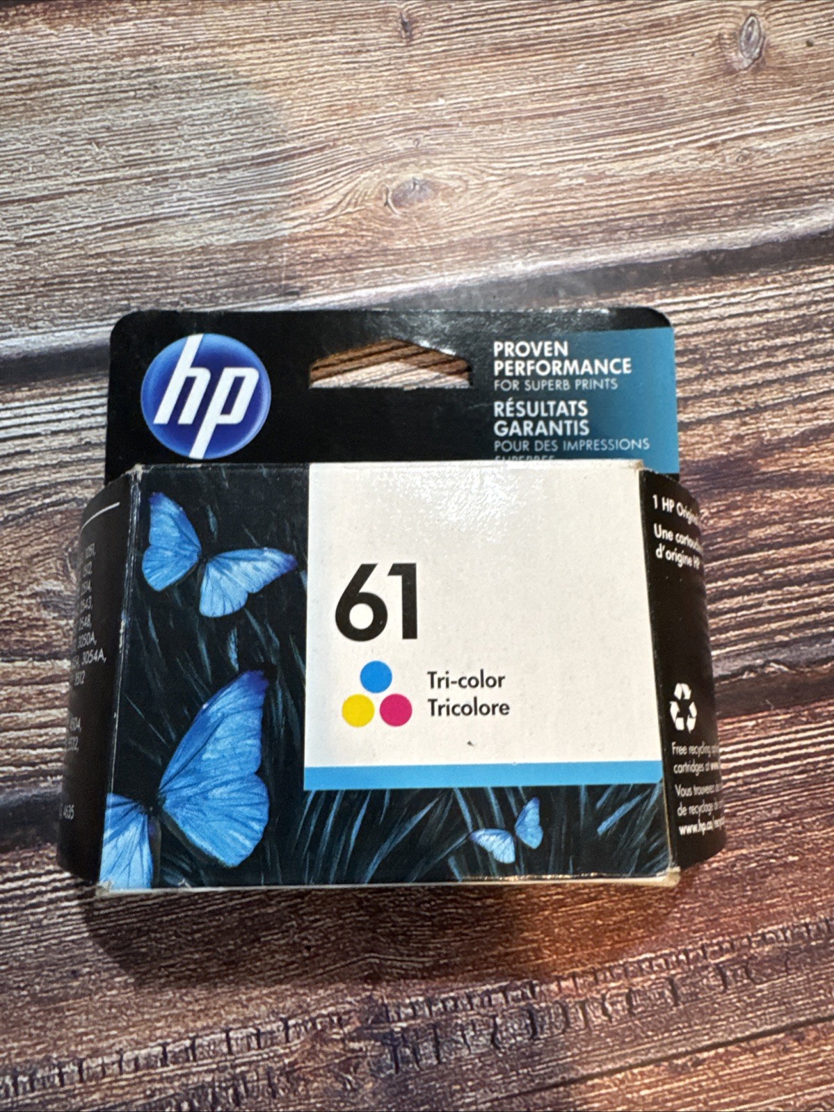 HP 61 Original Ink Cartridge – Tri-Color Exp March 2020