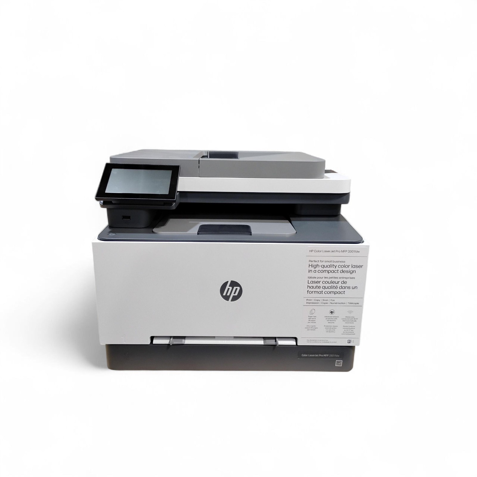 HP Color LaserJet Pro MFP 3301fdw Wireless Color Laser All-in-One Printer – USED