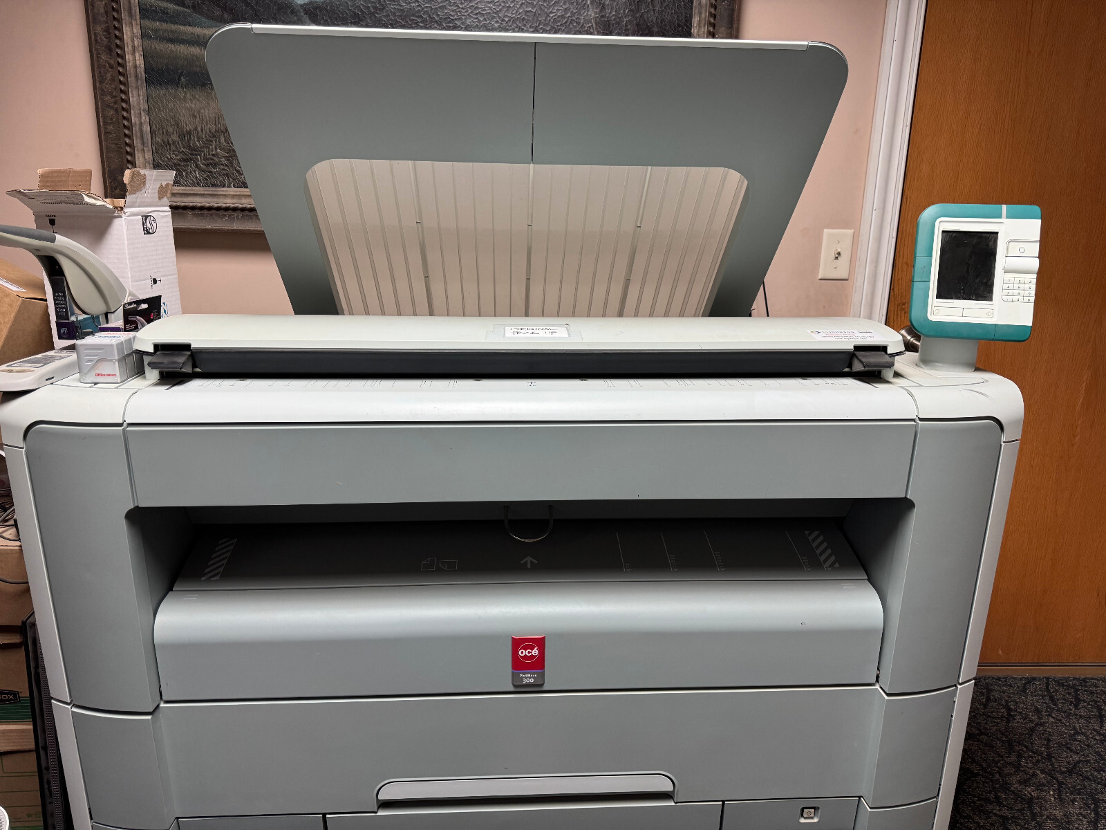 OCE Plotwave 300 serial # 330106938 large format printer and scanner
