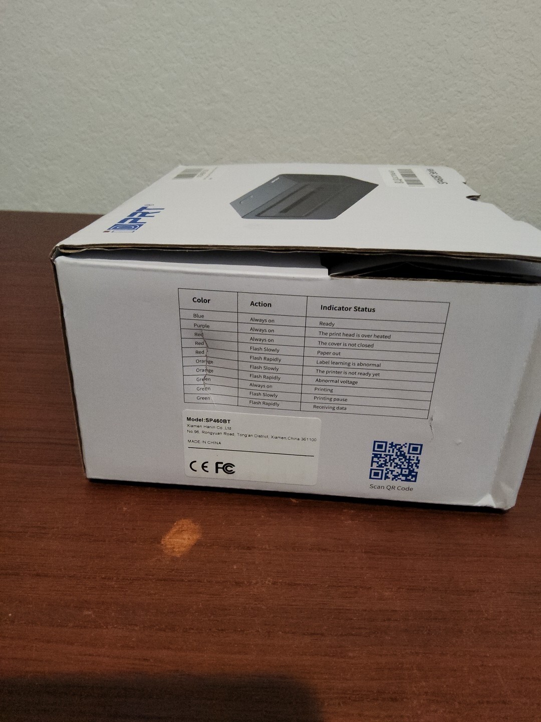 iDPRT SP460BT 203DPI Bluetooth USB Mini Thermal Label Shipping Label Printer