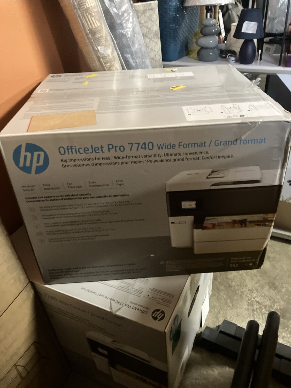 HP Printer OfficeJet Pro Multifunction Wide Format 7740 – White