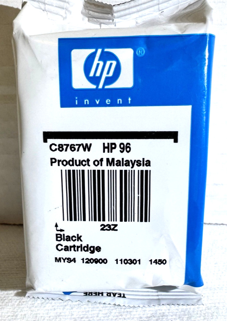 HP Invent Printer Ink Cartridge Black C8767W Home Office School