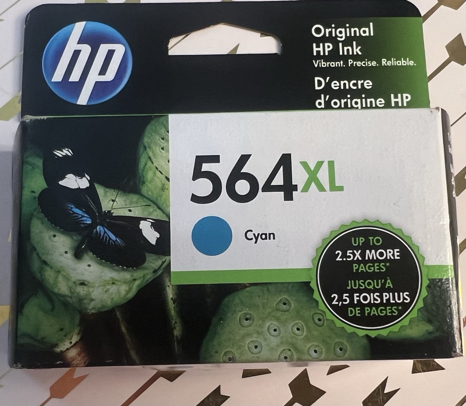 Hp original ink catridge 564 XL cyan