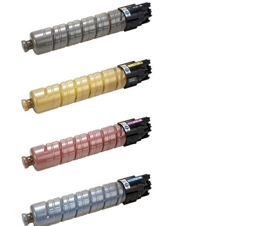 4 Pack Compatible Toner Cartridges for Ricoh MP C306, C307, C406, C407 (CMYK) HY