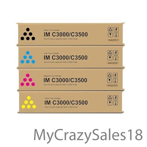 Junnchee IM C3500 C3000 Toner Cartridge Replacement for 8422