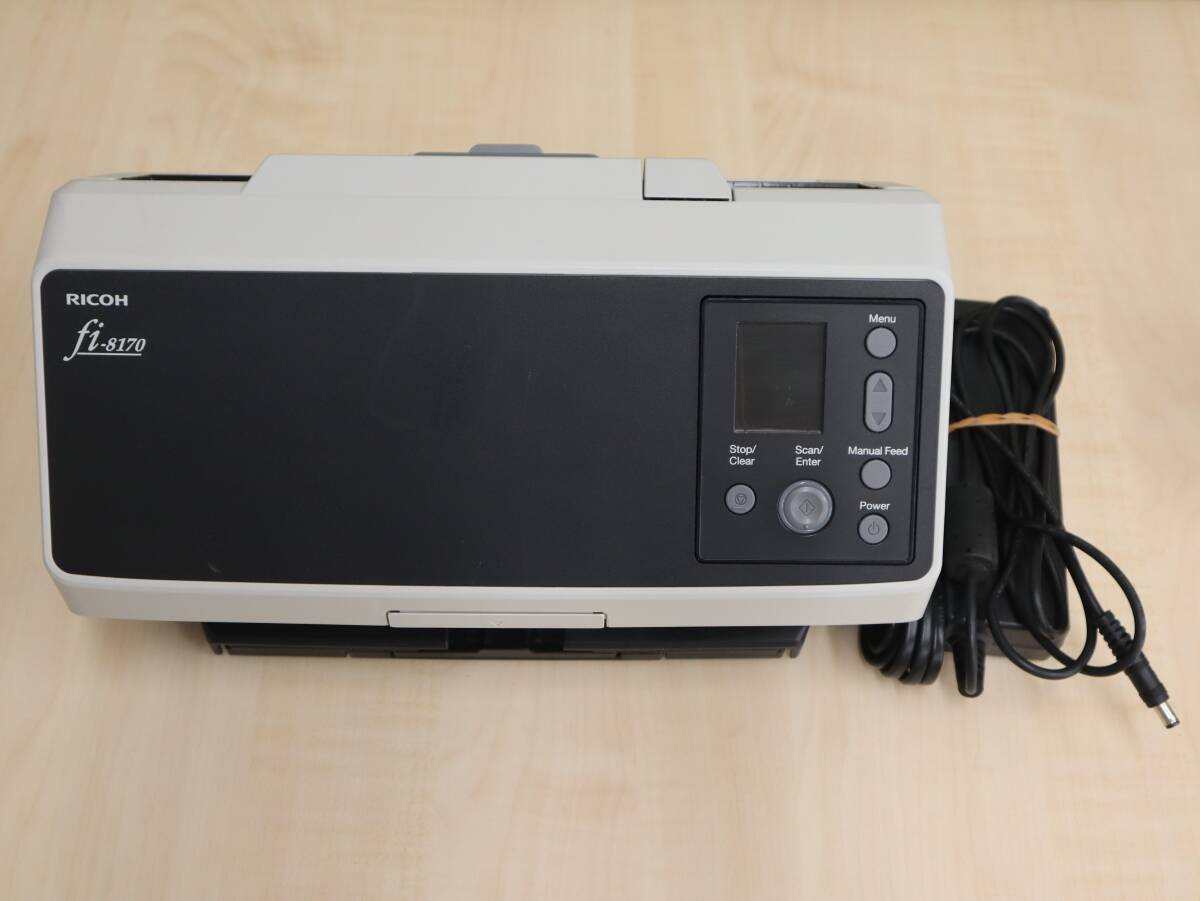 RICOH fi-8170 PA03810-B053 A4 High-Speed Image Scanner USB3.2 LAN Duplex 41760 S