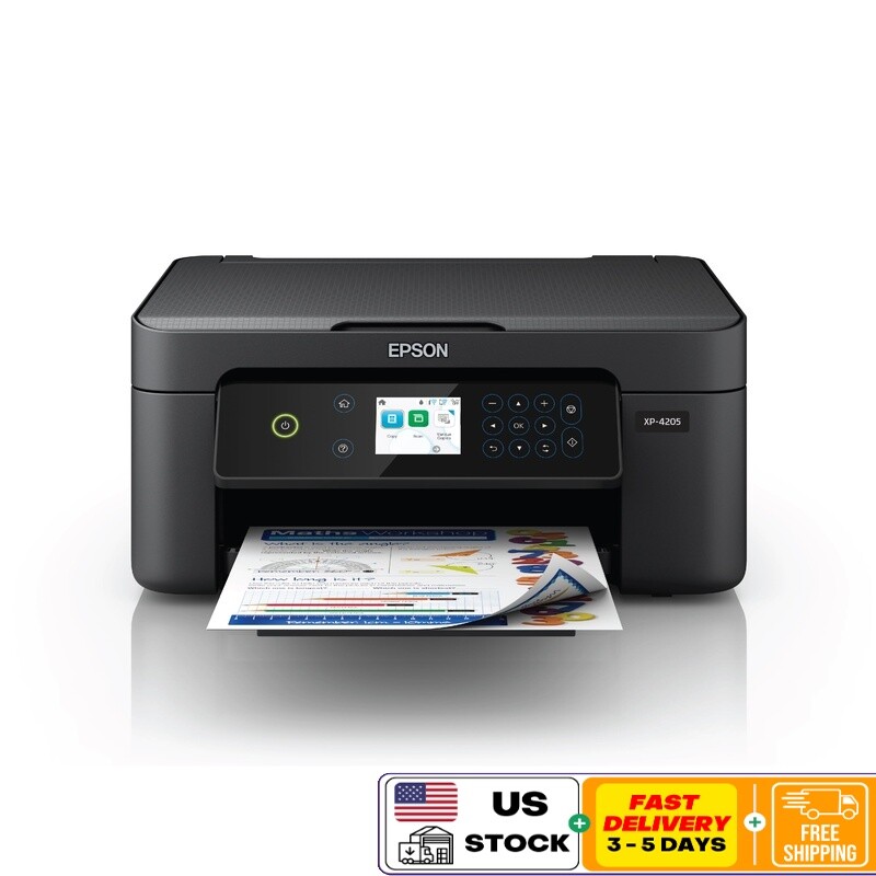 Wireless Color Printer W/ Scanner Copier 2-Sided Printing Smart Panel App New US