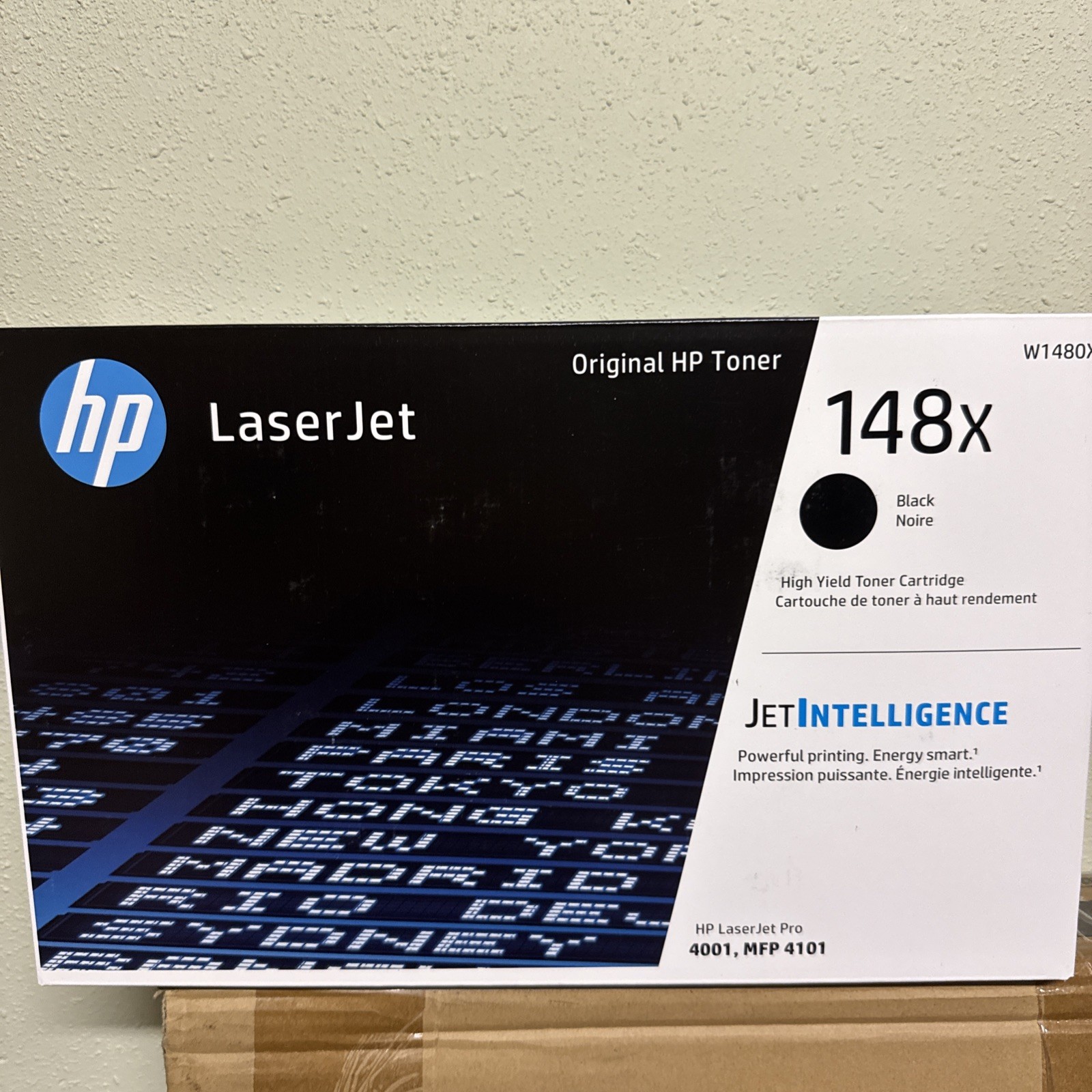 HP 148X Black High Yield Toner Cartridge (W1480X) – Genuine / New Sealed