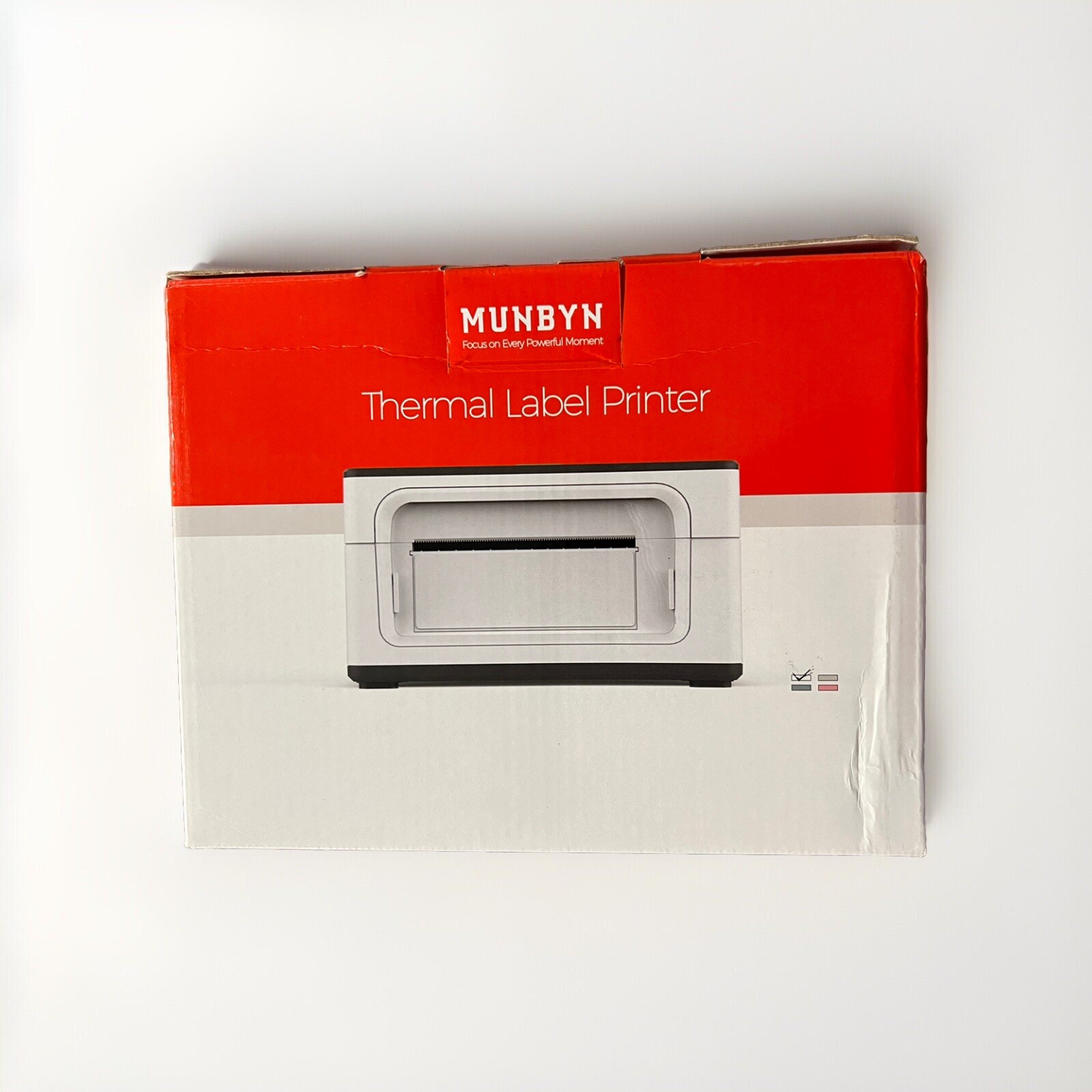 MUNBYN Shipping Label Printer 150mm/s 4×6 Desktop USB Thermal – White