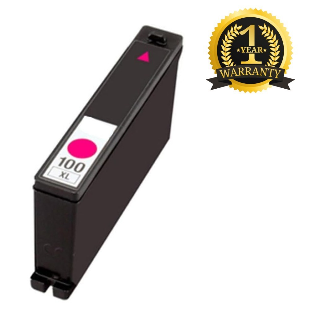 1PK 14N1070 Magenta Ink Ctg Compatible for Lexmark (100XL) Impact S301