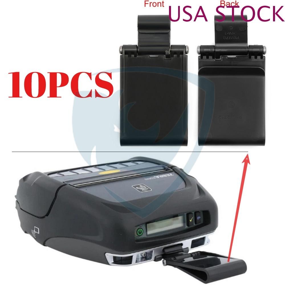 USA 10PCS P1063406-040 Back Cover Belt Clip For Zebra ZQ500 ZQ510 ZQ520 Series