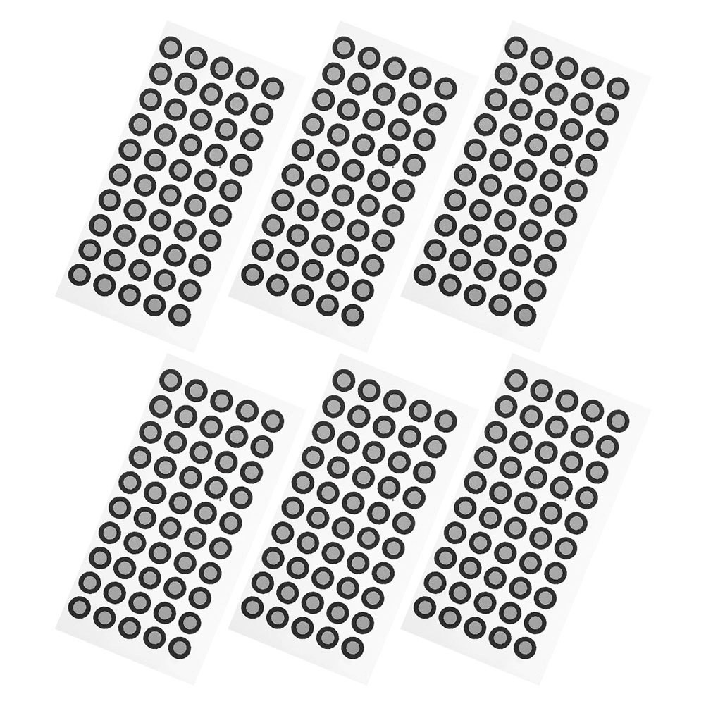 6 Packs Reusable 3D Scanner Marking Stickers High Reflectivity Assorted Colors