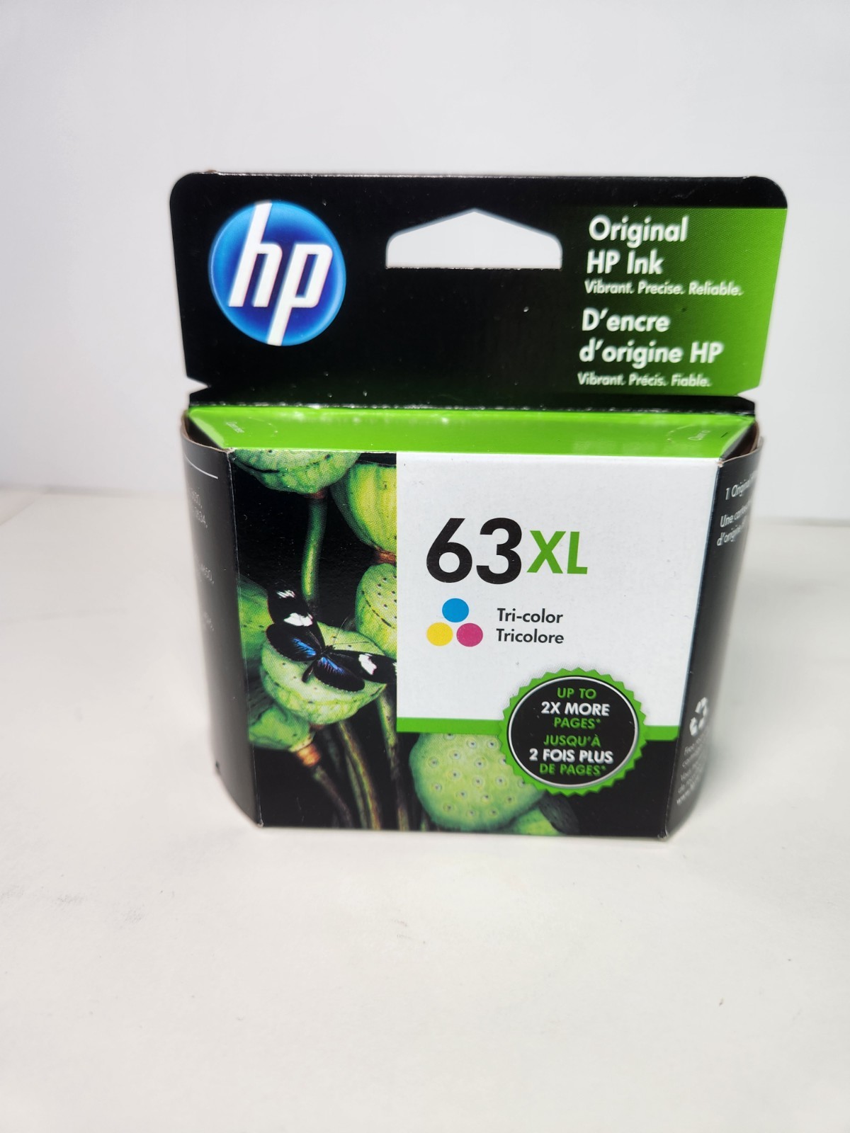 Genuine HP 63XL Tri-color Ink Cartridge 2019 OEM Sealed