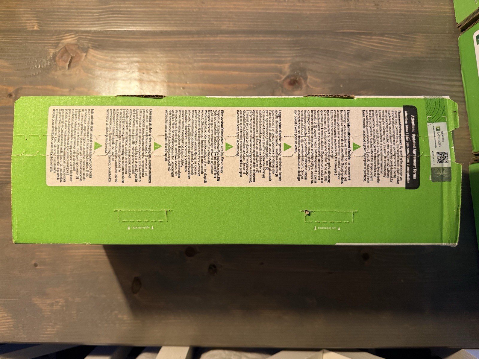 Lexmark 24B6557 Genuine Original Black Toner for MPS Elite MS810 – One Item Each