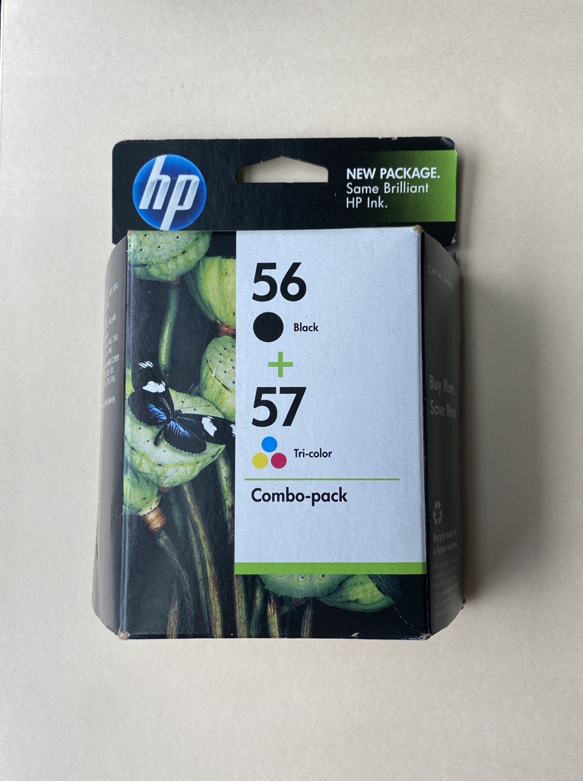 *SEALED* Genuine HP 56 Black & 57 Tri-Color Ink Combo Pack C9321FC OEM EXPIRED