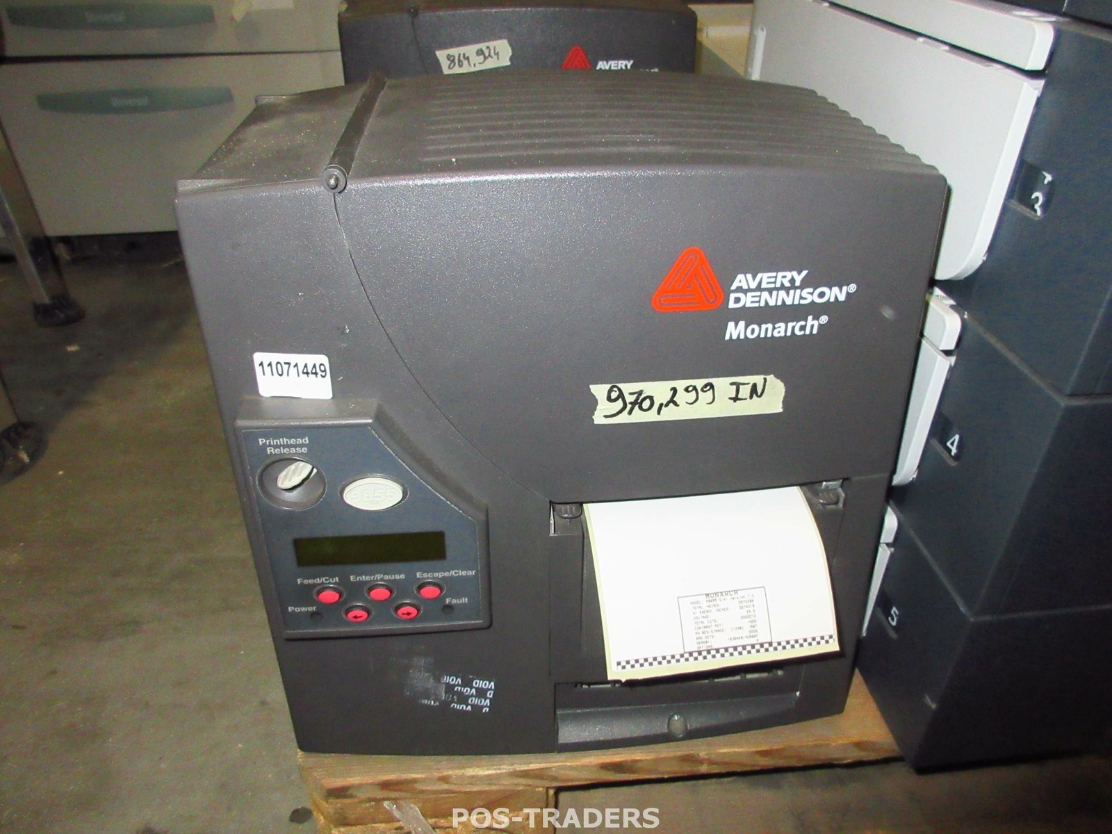 Avery-Dennison Monarch 9855 Thermal USB DT/TT Label 102mm Printer – 970,299 INCH