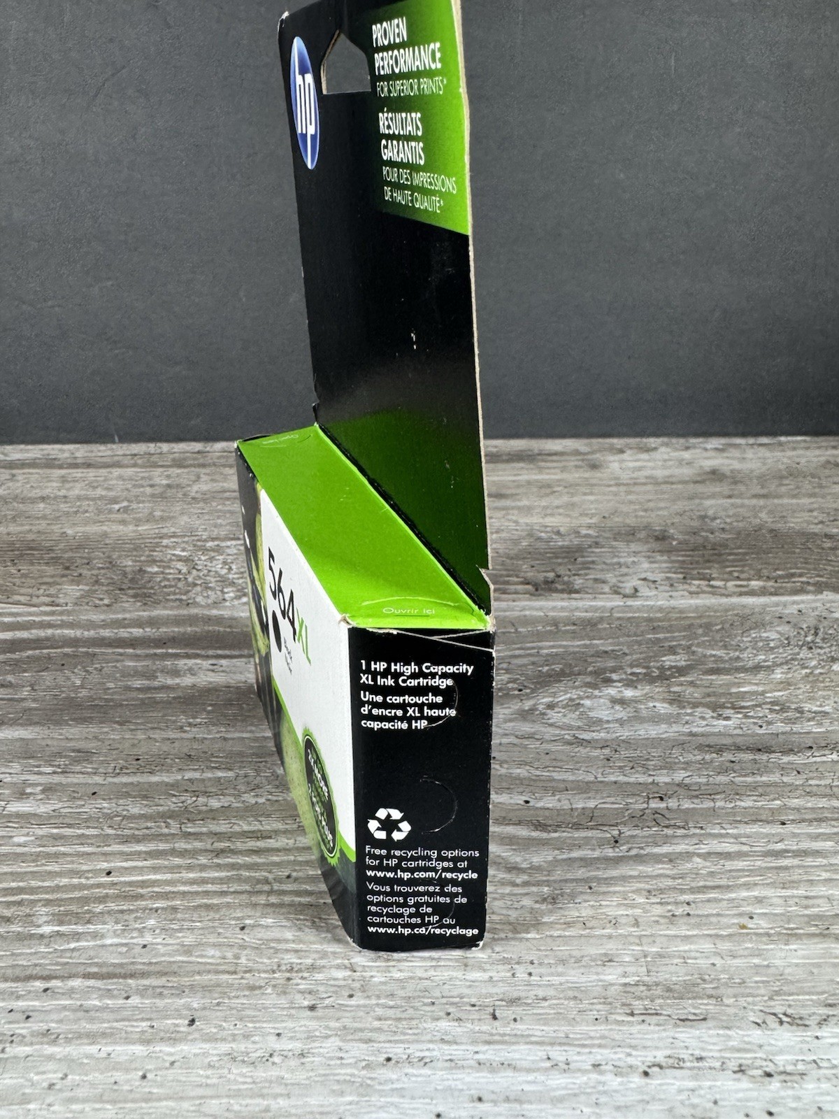 HP 564XL Black Ink Cartridge CN684WN Genuine OEM Sealed Retail Box EXPIRED 2017